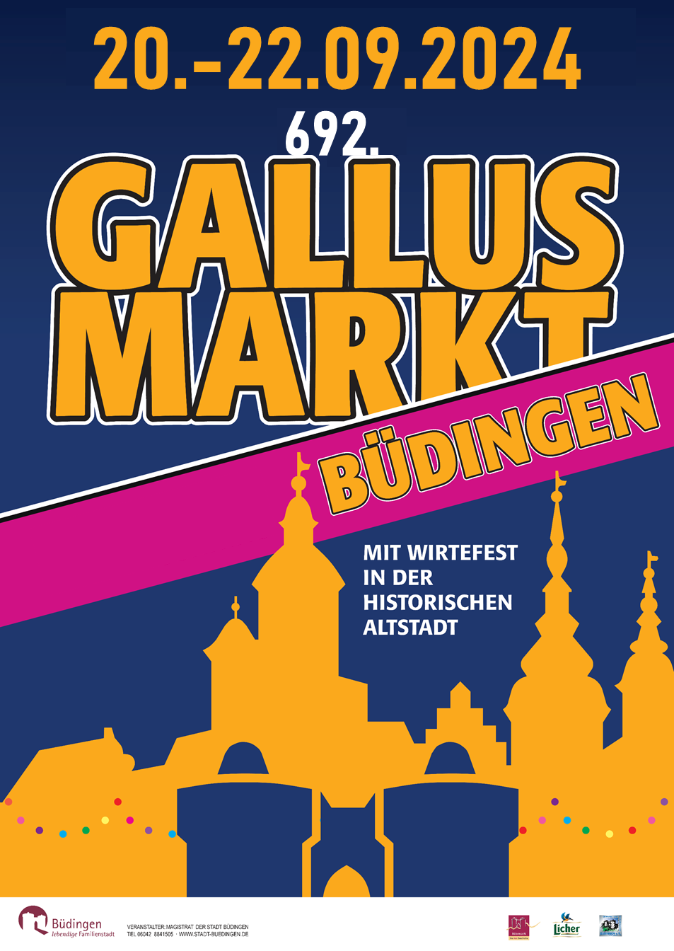 Plakat Gallusmarkt 2024