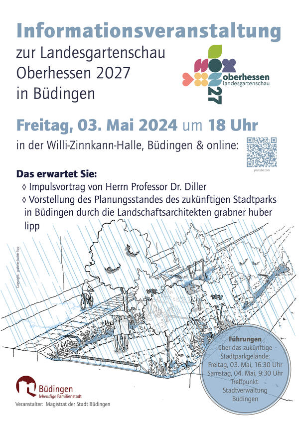 3. Informationsveranstaltung zur Landesgartenschau Oberhessen in Büdingen