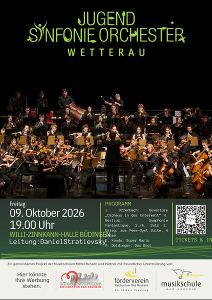 Plakat JSO-Konzert