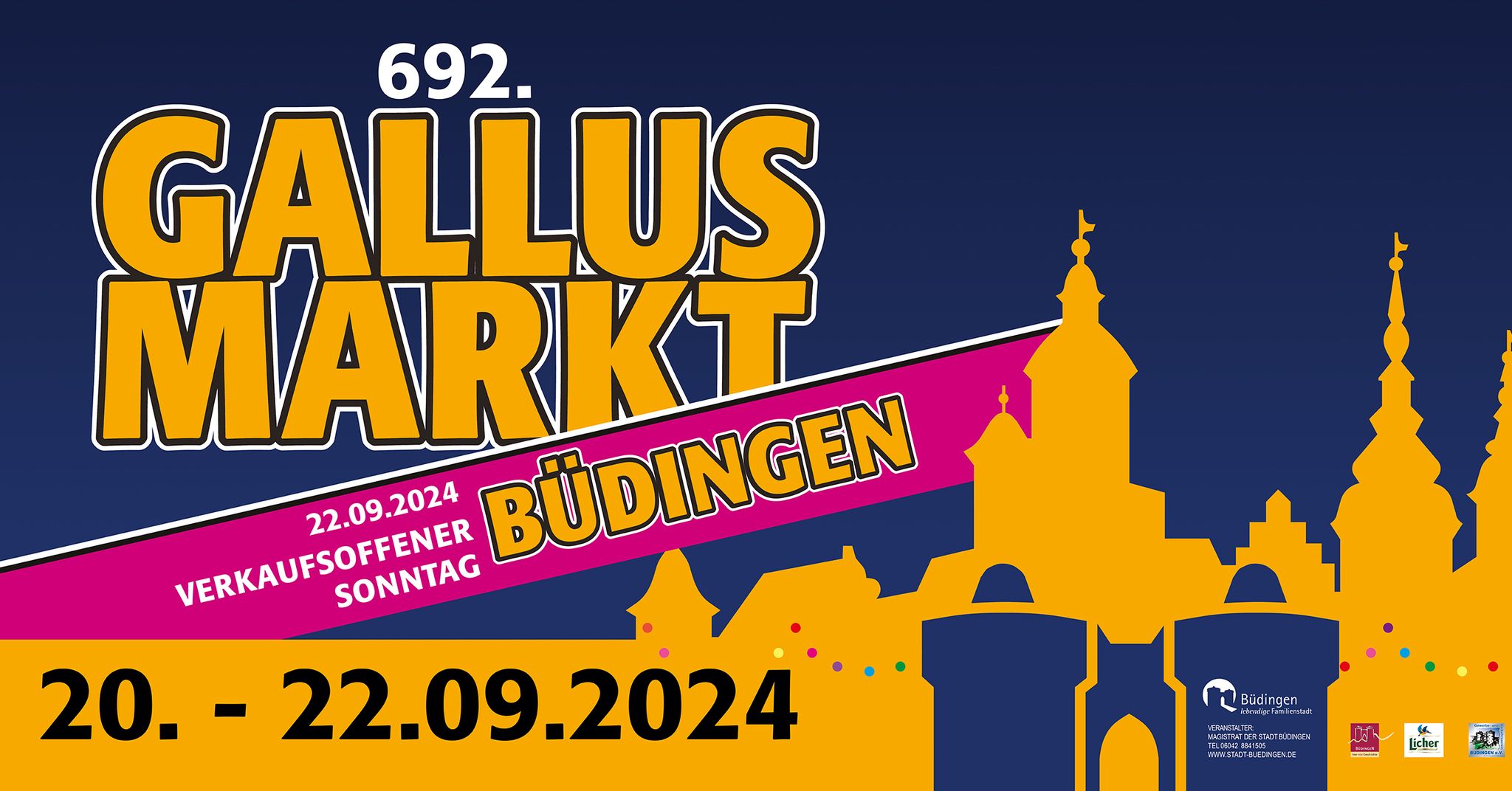 Banner Gallusmarkt 2024