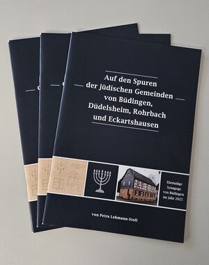 Brosch&uuml;re Auf den Spuren der j&uuml;dischen Gemeinden B&uuml;dingen