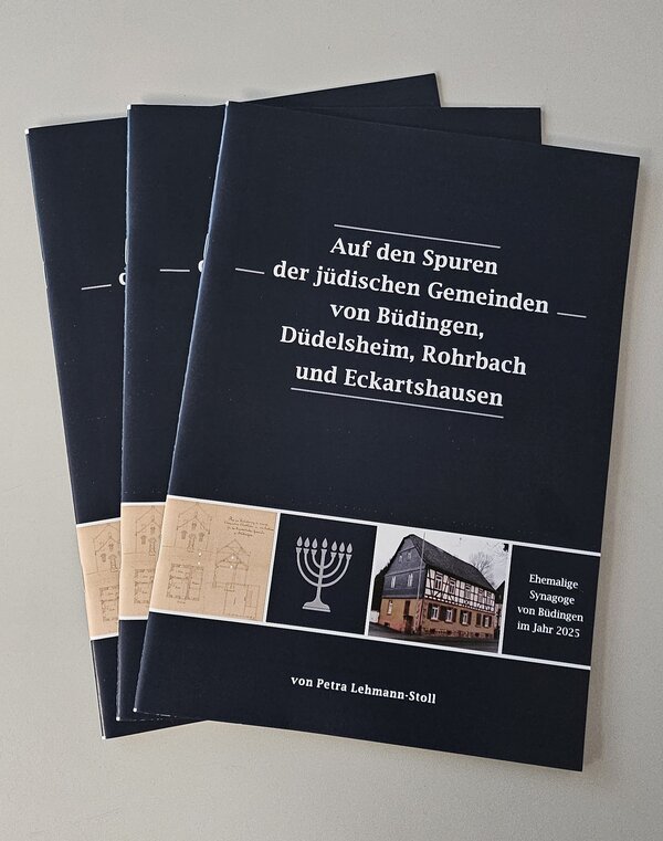 Brosch&uuml;re Auf den Spuren der j&uuml;dischen Gemeinden B&uuml;dingen