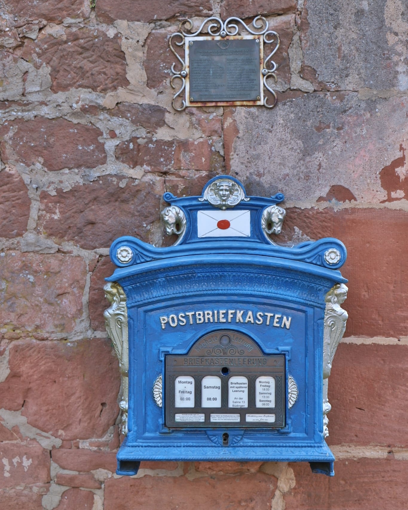 Postbriefkasten Schloss - Onlineshop