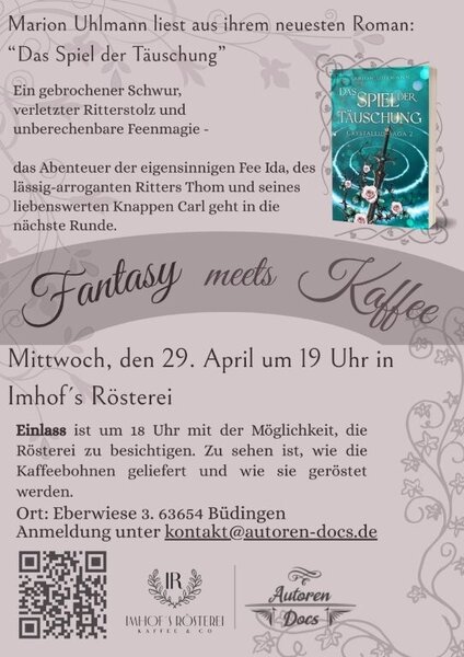Flyer Kaffee meets Fantasy V2