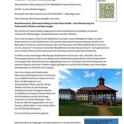 Sportwanderung am 27.12.2026