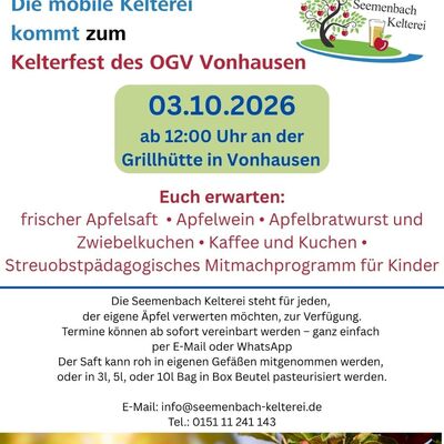Kelterfest 2026