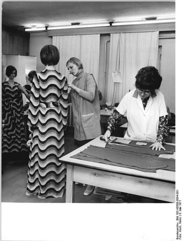 Atelier des Verlags für die Frau, Leipzig 1971