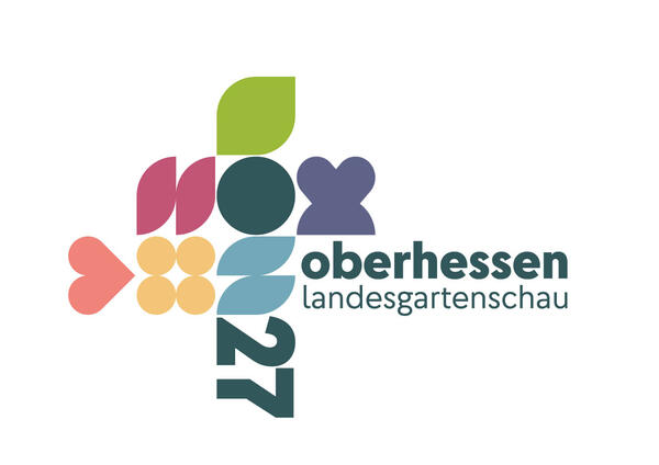 Logo der ersten interkommunalen Landesgartenschau in Hessen im Jahr 2027