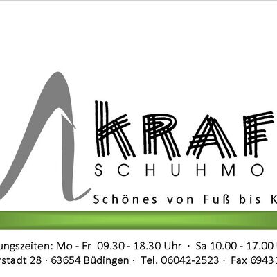 Logo Schuh Kraft, Büdingen